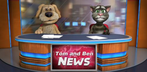 Скачать игру : [Talking Tom & Ben News] - Том и Бен телеведущие -